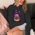 Cute Monkey In Outer Space Snow Monkey In Space Tee Unisex Hoodie