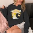 Mid Autumn Festival Lantern Festival Chinese Cute Rabbit Kid Unisex Hoodie