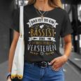 Bass Kontrabass Musician Das Ist So Ein Bassist Ding T-Shirt Geschenke für Sie