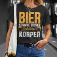 Beer Formte Diesen Schönen Körper Drinking Saying T-Shirt Geschenke für Sie