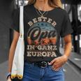 Bester Opa In Ganz Europa S T-Shirt Geschenke für Sie