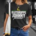 Blutgruppe Johnny Positiv T-Shirt Geschenke für Sie