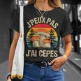 Champignon Drôle Champignons J'peux Pas J'ai Cèpes T-Shirt Cadeaux pour elle