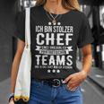 Chef Saying Ich Bin Stolzer Chef Eines Fantastische Teams S T-Shirt Geschenke für Sie