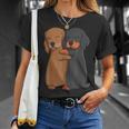 Dachshund Dachshund Teckel Women's T-Shirt Geschenke für Sie