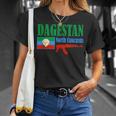 Dagestan Flag Stolzer Dagestani T-Shirt Geschenke für Sie