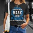 Das Ist Ein Mark Dingorname T-Shirt Geschenke für Sie