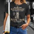 Das Sind Keine Katzenhaare Das Ist Maine Coon Glitter T-Shirt Geschenke für Sie