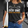 Der Uwe Macht Das Schon Lustig Sarcasmus Humour T-Shirt Geschenke für Sie