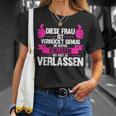 Diese Frau Isterrückt Genug Die Bestn Kollegen D Kollege T-Shirt Geschenke für Sie