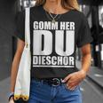 Come Here Du Tiger On Saxon Ossi Dialekt T-Shirt Geschenke für Sie