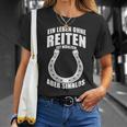 Ein Leben Ohne Riten Ist Möglich Aber Sinnlos A Life Without Riding Is T-Shirt Geschenke für Sie