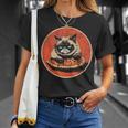 Cat Pizzaintage T-Shirt Geschenke für Sie