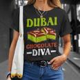 Dubai Chocolate Slogan T-Shirt Geschenke für Sie