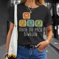 Gamer Dinge Die Mich Bewegen Game Consoleideo Game T-Shirt Geschenke für Sie