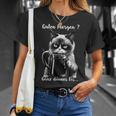 Guten Morgen Ganz Thin Eis Cat Kaffee T-Shirt Geschenke für Sie