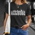 Hamburg Skyline City For Hamburg T-Shirt Geschenke für Sie