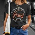 Haug The Man Of The Myth The Legend T-Shirt Geschenke für Sie