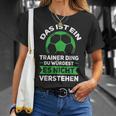 Herren Das Ist Ein Trainer Ding Fußballtrainer Co-Trainer T-Shirt Geschenke für Sie