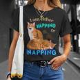 Ich Kläffe Oder Mache Ein Nap Cat Meme T-Shirt Geschenke für Sie