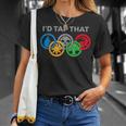 I'd Tap That Card Games Untapped Lands Card Games Lovers T-Shirt Gifts for Her