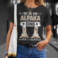 Ist So Ein Alpaka Ding Alpakas T-Shirt Geschenke für Sie