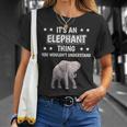 Ist So Ein Elefant Ding Lustiger Spruch Elefanten T-Shirt Geschenke für Sie