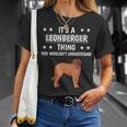 Ist So Ein Leonberger Ding Lustiger Spruch Leonberger T-Shirt Geschenke für Sie