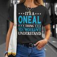 It's A Oneal-Thing Last Name Family Name Oneal T-Shirt Geschenke für Sie