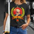 Karl Marx Soviet Communism Propaganda T-Shirt Geschenke für Sie