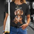 Miniature Dachshund Puppy Angel T-Shirt Geschenke für Sie