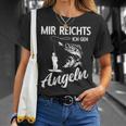 Mir Reichts Ich Geh Angeln Fischer Angler T-Shirt Geschenke für Sie