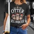 All Otter Reindeer Sea Animal Lovers Boys Girls T-Shirt Geschenke für Sie