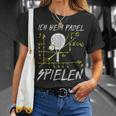 Padel Tennis Padel T-Shirt Geschenke für Sie