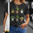 Plants Fan Gardener Pot Plant Florist T-Shirt Geschenke für Sie