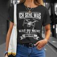 Quadcopter Drohne Ich Sehe Was Was Du Nicht Siehst T-Shirt Geschenke für Sie