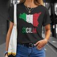 Sicilia Bella Italia Sicily T-Shirt Geschenke für Sie