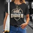 Super Didier Humour Cadeau Prénom Personnalisé Homme T-Shirt Cadeaux pour elle