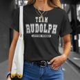 Team Rudolph Lifetime Member Family Last Name T-Shirt Geschenke für Sie