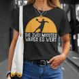 Two Minutes Waren Es Wert Handball Player Hanballer T-Shirt Geschenke für Sie