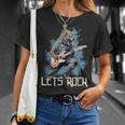 Werewolf Rocker Rockt Die Bühne Mit Seiner Gitarre T-Shirt Geschenke für Sie