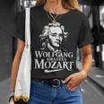 Wolfgang Amadeus Mozart Portrait Salzburg Operaienna Classic T-Shirt Geschenke für Sie