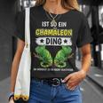 Women's Chameleons Sachen Ist Such A Chameleon Ding Chameleon T-Shirt Geschenke für Sie