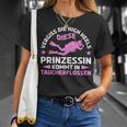 Women's Diese Prinzessin Kommt In Diving Fins Sports Diving S T-Shirt Geschenke für Sie