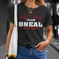 Women's Oneal Last Name Family Name Team Oneal Life Member T-Shirt Geschenke für Sie