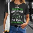 Zum Traktor Fahren Geboren Zur Schule Zum Schule Zwungen S T-Shirt Geschenke für Sie