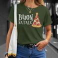 Buon Natale Christmas Italy Pizza T-Shirt Geschenke für Sie