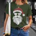 Santa Face Christmas Family Matching Christmas T-Shirt Gifts for Her