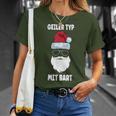 Geiler-Typmitbart Christmas Beard T-Shirt Geschenke für Sie