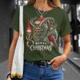 Goth Santa Claus Gothic For Krampus Ugly Christmas T-Shirt Gifts for Her